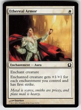 Ethereal Armor Return to Ravnica 9 C LP MTG