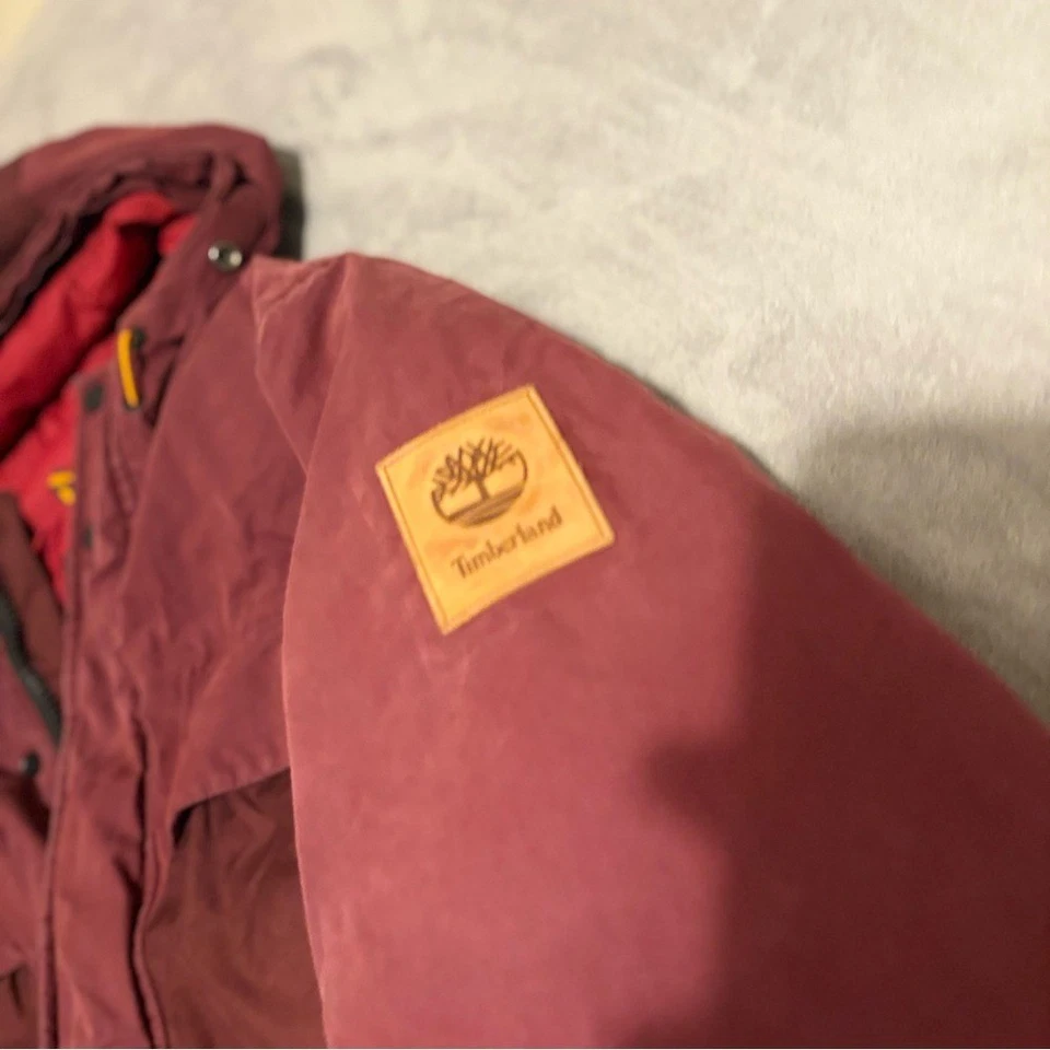 Timberland Expedition Park Talla XL - Impermeable, Aislado (Hombres) Color Granate Foto 3 de 4