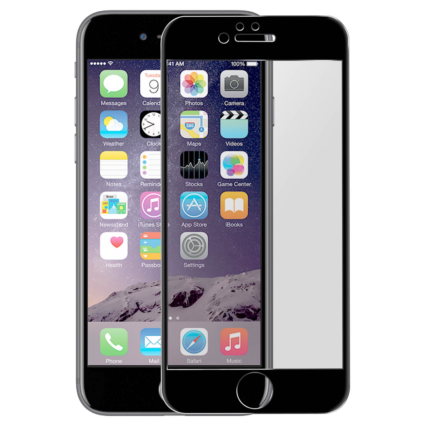 Verre trempé iPhone 6 protection écran bords biseautés pour une utilisation quotidienne sereine