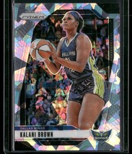 2024 Panini Prizm WNBA #29 Kalani Brown Ice Prizms