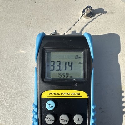 Portable Handheld Optical Power Meter Fiber Stripper Model #OPM6070B