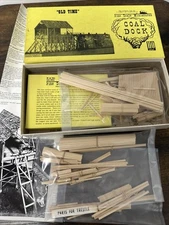 Fine Scale Miniatures HO Kit #155 Old Time Coal Dock HOn3, HOn30 1:87 NOS Kit
