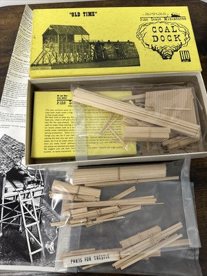 Fine Scale Miniatures HO Kit #155 Old Time Coal Dock HOn3, HOn30 1:87 NOS Kit