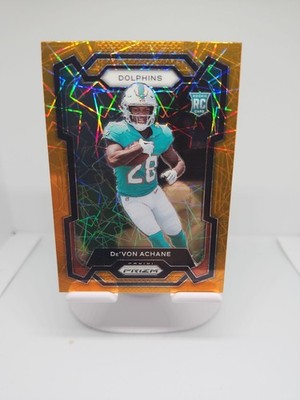 2023 Panini Prizm - Rookies De'Von Achane #365 Lazer Prizm (RC)