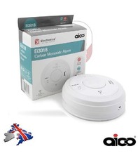 Aico EI3018 Mains Carbon Monoxide Alarm 10year Lithium Battery Back Up