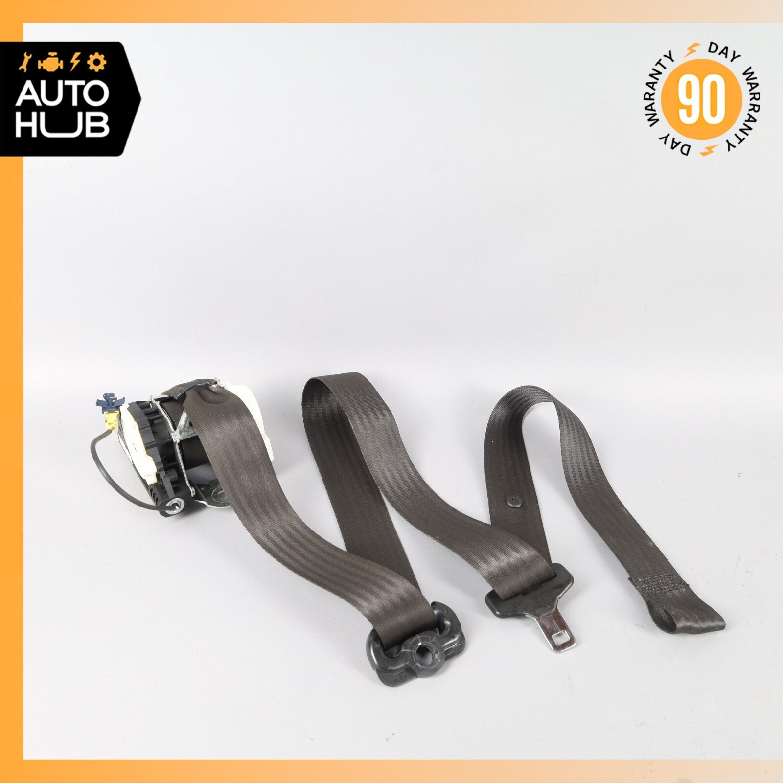 08-19 Maserati GranTurismo M145 Front Left Driver Side Seat Belt Black OEM
