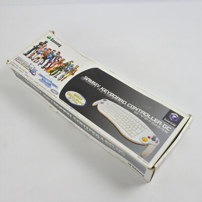 Nintendo GameCube Sammy Keyboard Controller SMY-1901PO w/Box Japan