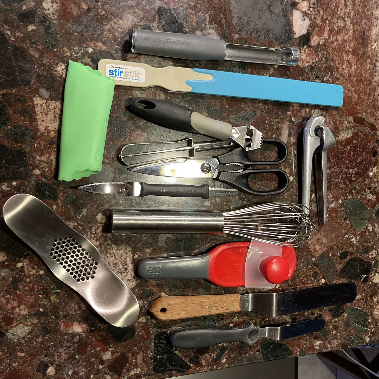 Garlic Press Stainless Steel Crusher Mincer Chopper Peeler more kitchen random
Opens in a new window