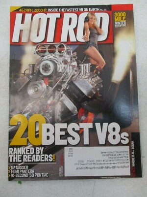 HOT ROD MAGAZINE APRIL 2012 FORD DART 363 BUILDUP 1957 GASSER HEMI PANTERA AUTO