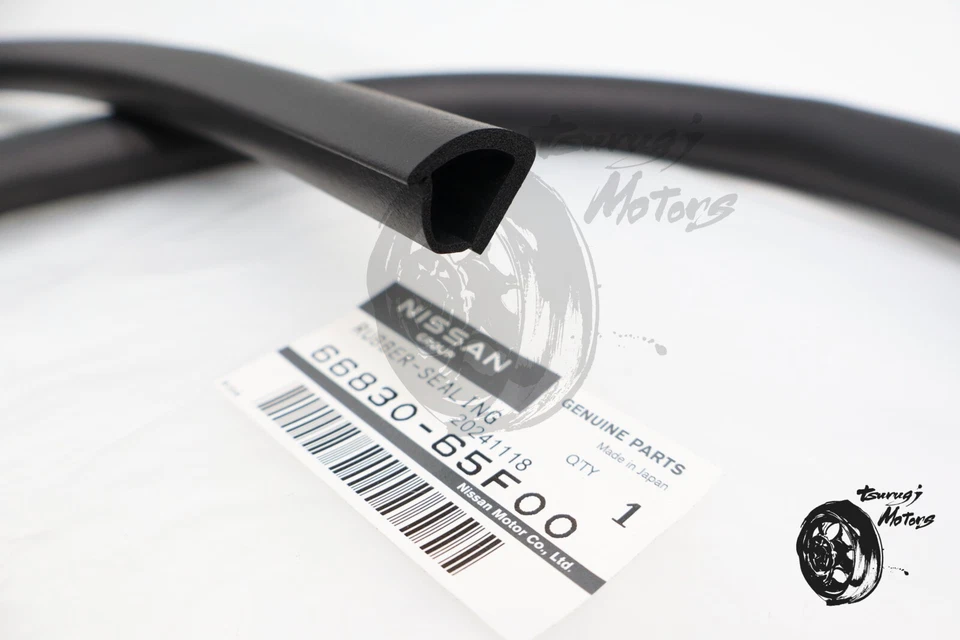 NISSAN Genuine 200SX 240SX SEAL-COWL TOP SEALING RUBBER COWL OEM 66830-65F00 - Image 4 of 4