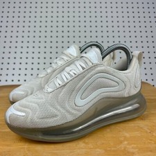 Nike Air Max 720 Triple White Athletic Shoes Sneakers AQ3196-100 4Y Women's 5.5