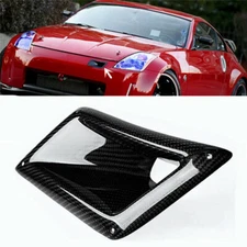 Bumper Carbon Fiber Air Vent Intake Duct Left For Nissan 350Z Z33 2003-2009 2004