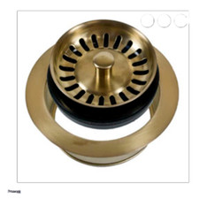 JACLO 2813-PB DISPOSAL STRAINER IN POLISHED BRASS