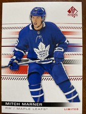 19-20 UD SP Authentic Hockey Red Limited 85 Mitch Marner