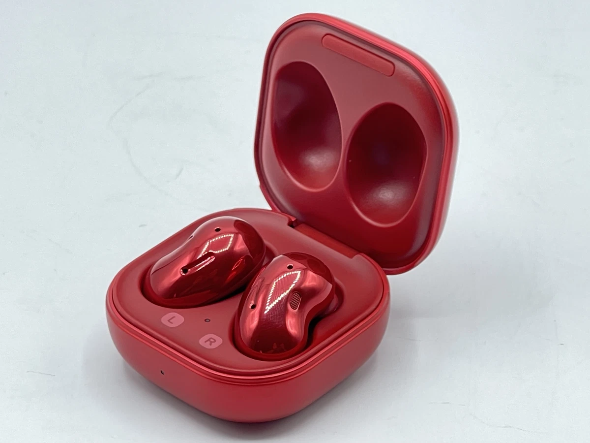 Galaxy buds store live mystic red