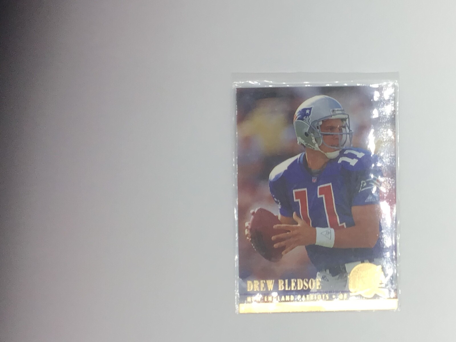 DREW BLEDSOE NEW ENGLAND PATRIOTS QB vintage 1994 Fleer #196