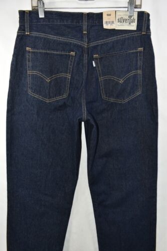 New Levi's Silvertab 94 Baggy Dark Blue Jeans Womens Size 31x31 - Bild 7 von 10