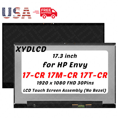 17.3in for HP Envy 17T-CR000 17T-CR100 N13553-001 LCD Touch Screen Assembly FHD