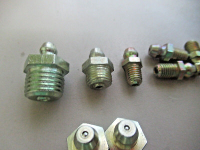 11 GREASE FITTING DIFFERANT SIZE 5- 1/8'' 5- 1/4'' 1- 3/8''