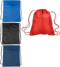 Drawstring Backpack Gym Tote Cinch Sack Travel Book Bag School Sports Knapsack