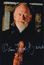 OLIVER FORD DAVIES signed Autogramm 20x30cm STAR WARS in Person autograph COA