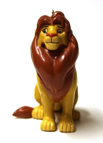 Disney Il Re Leone Adulto Simba Decorazione Natalizia 4 Pollici - Foto 1 di 6