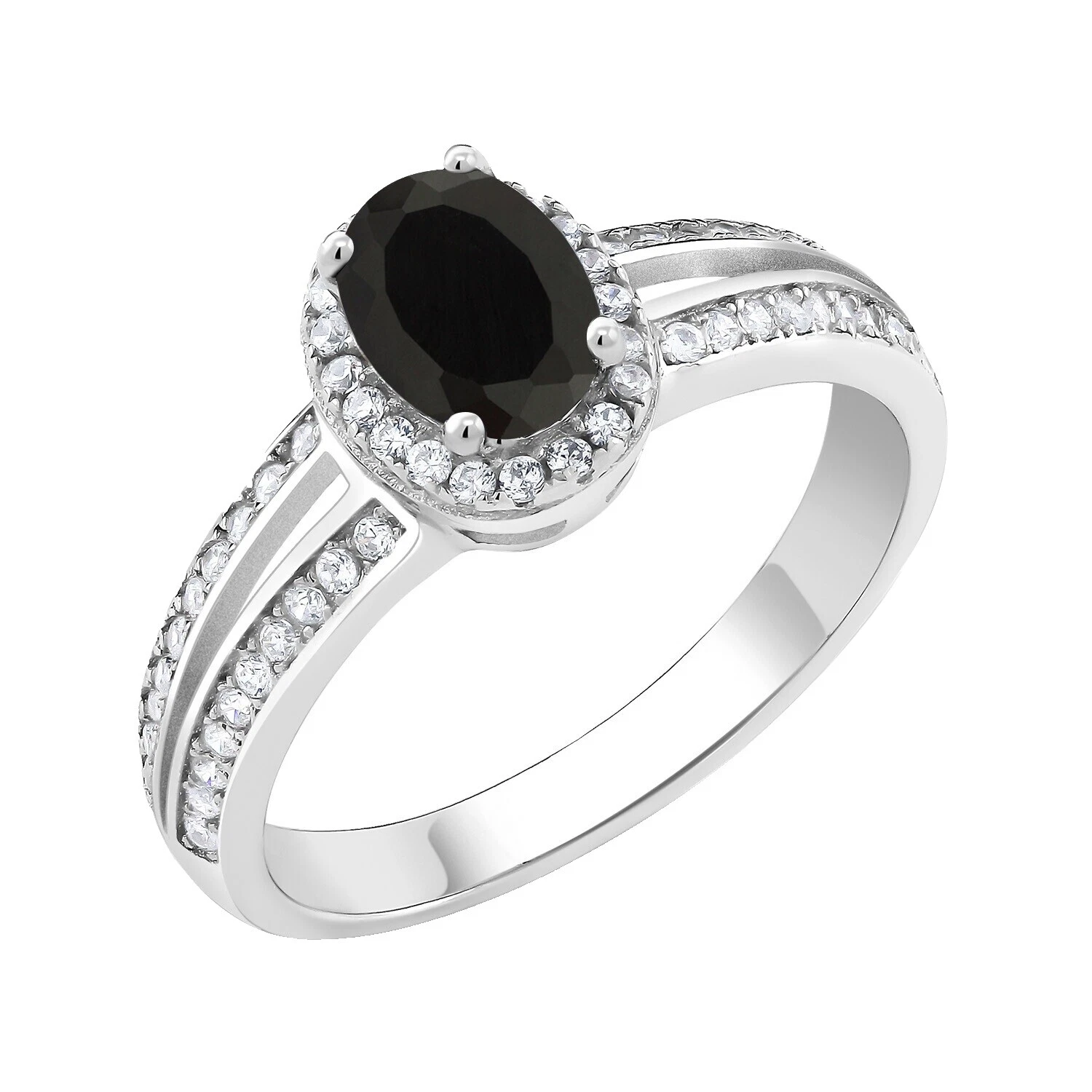 Onyx Black Tie Clasps & Tacks for Men