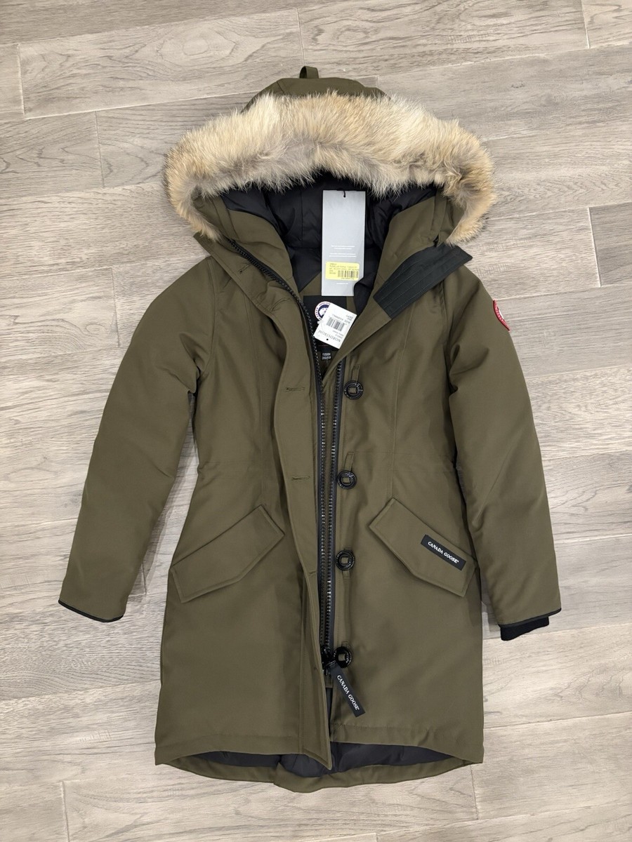 【美品】  S カーキ ROSSCLAIR PARKA BRAND NEW Women's Canada Goose Rossclair Parka - Fusion Fit Size