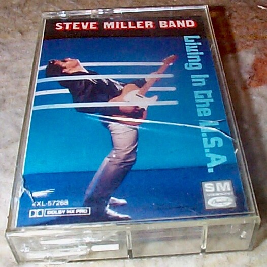 cassette* STEVE MILLER BAND Living In The U.S.A. CAPITOL
