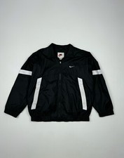 1990  s Vintage Nike Big Swoosh Track Top Nylon Jacket