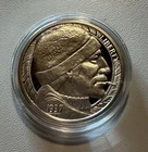 1-1oz 2016 Silver Hobo Nickels The Fisherman. .999 Fine Silver Round Proof W/COA