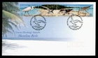 DR WHO 2003 AUSTRALIA FDC COCOS KEELING ISLANDS SHORELINE BIRD STRIP R82922
