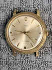 CI mens Vintage 1968 Timex Viscount Auto Self Wind Gold Plated Watch Parts Only