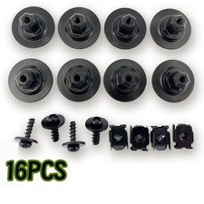 Clips Satz Befestigungssatz Einbausatz Unterbodenschutz für Audi A3 VW Golf V VI