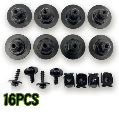 Clips Satz Befestigungssatz Einbausatz Unterbodenschutz für Audi A3 VW Golf V VI