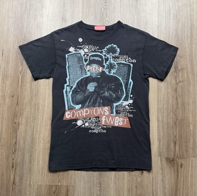 VINTAGE Eazy E Ruthless Records T-Shirt Size Small Black Rap 20th Anniversary
