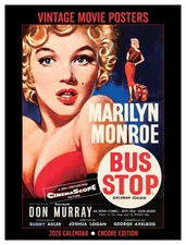 Asgard Press 2026 Vintage Movie Posters Encore Wall Calendar, 9"x12"