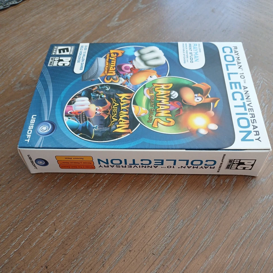 Rayman 10th Anniversary Collection - New Sealed Box - CD-ROM - Includes Print St - Image 2 of 4