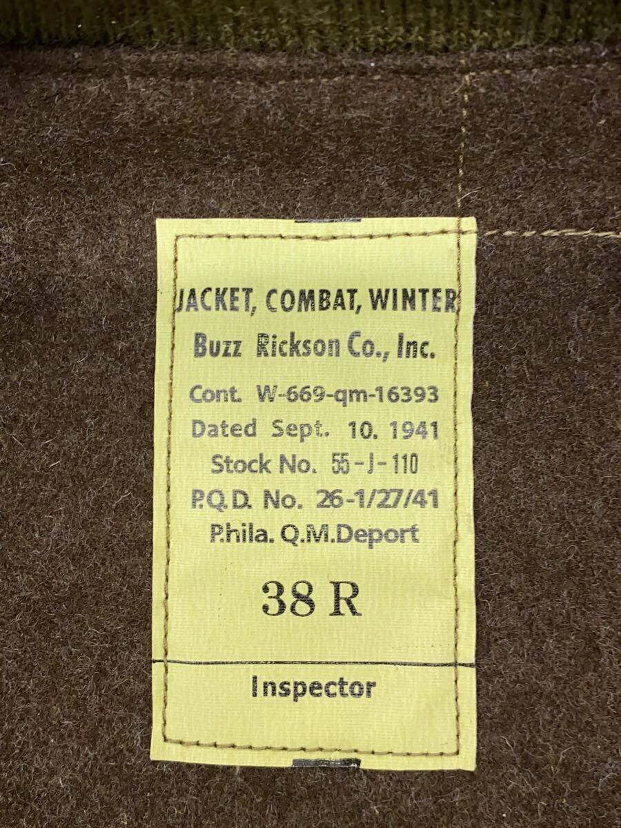 Buzz Rickson’s Type TANK PATCH POCKET Cotton KHK … - image 3