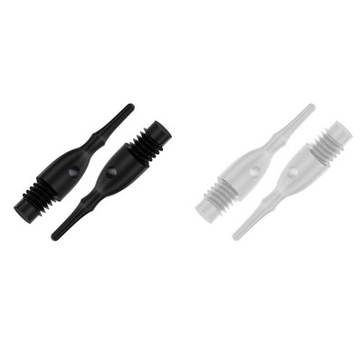 BULL'S Mega Point Soft Tips Short 2BA / 6 mm 100 oder 1000 Stück Spitzen Qualitä