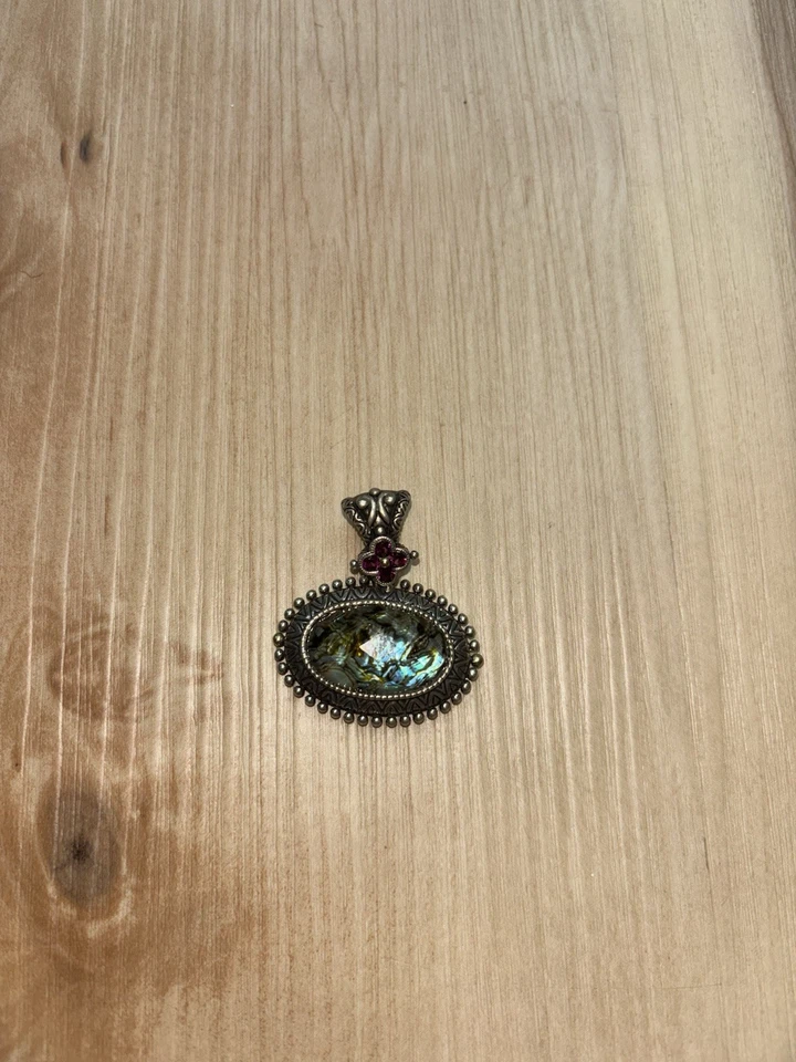 Colgante Barbara Bixby 18k Multicolor 925 Foto 4 de 4