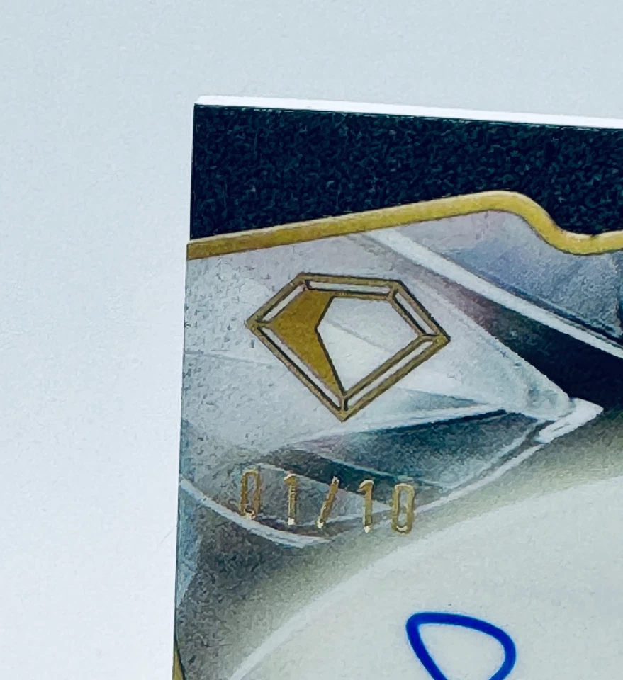 Andruw Jones 2025 Topps Diamond Icons Chrome Auto 01/10 Atlanta Braves All Star - Image 4 of 4