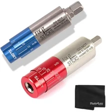 Fix It Sticks 15-65 Inch Lbs All-in-One Torque Driver Bundles 6-25 Inch Lbs M...