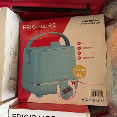 Frigidaire EFMIS310 Portable Mini Fridge Cooler, Blue