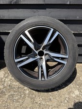 1 x Volvo XC40 XC60 19” Alloy Wheel 7.5X19 ET50.5 31423931 Genuine Wi Tyre 5.4mm