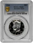 1964 50C Silver Proof Kennedy Half Dollar PCGS Graded PR 66