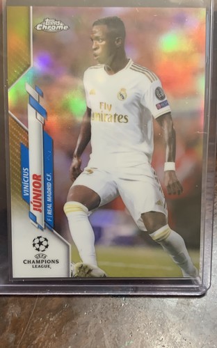 Vinicius Junior [Refractor] #33 2019 Topps Chrome UEFA Champions League card