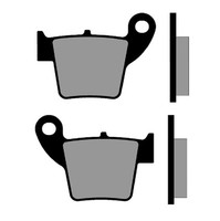 BeläGe Bremse Sinter Brenta 4046 Vorne Hinten Honda CRF R 150