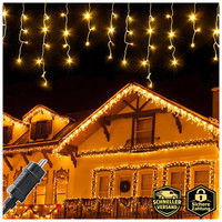 Lichterkette AußEn 10M 400Leds Weihnachtsdeko Warmweiß FüR Garten Terrasse
