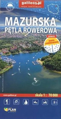 Mazurska Pętla Rowerowa 1:70 000 laminowana (Mazurska Petla Rowerowa 1:70 0...)